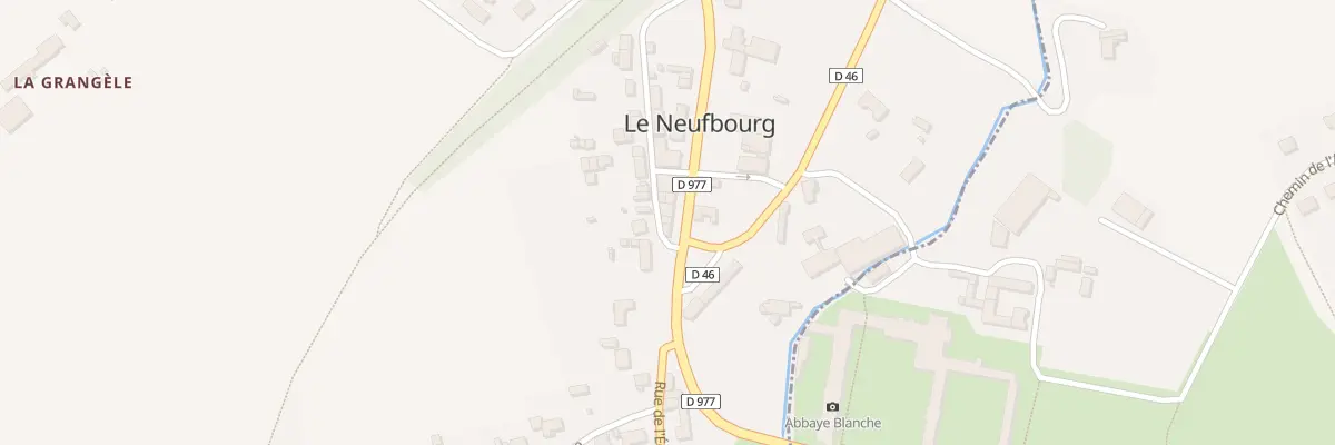 Plan du 3 Rte de Vire au Neufbourg