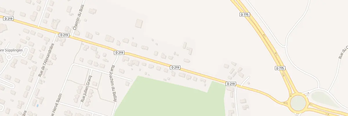 Plan du 57 Rue Constant Gérard à Segré-en-Anjou Bleu