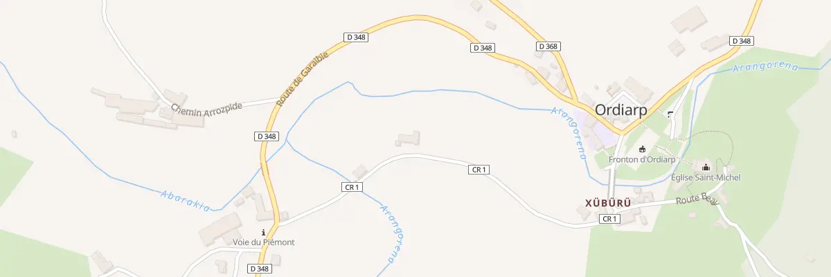 Plan du 5130 Rte de Garaibie à Aussurucq