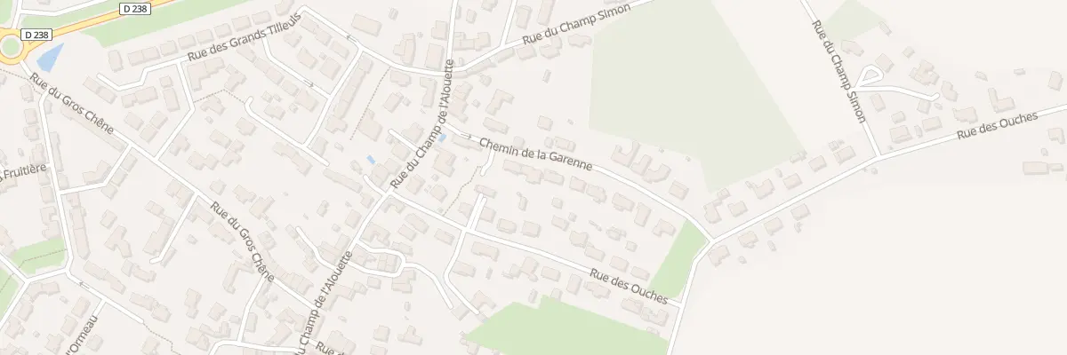 Plan du 6 Che de la Garenne à Échillais