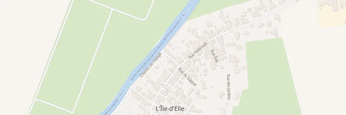 Plan du 31 Rue nationale à L’Île-d’Elle