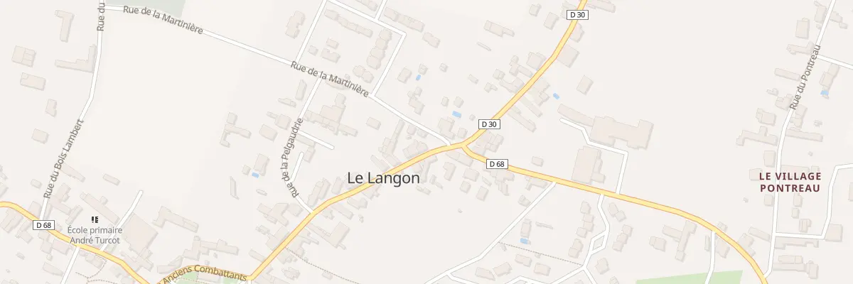 Plan du 27 Rue jean jaurès au Langon