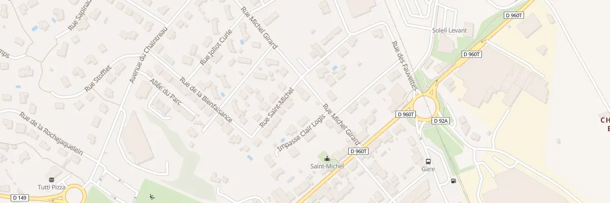 Plan du 6 Rue michel girard à Mortagne-sur-Sèvre