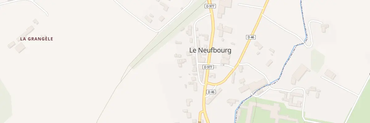 Plan du 5167 Le Neufbourg au Neufbourg
