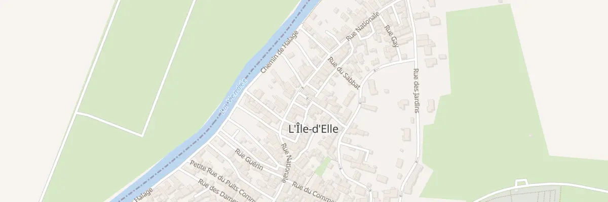 Plan du 26B Rue nationale à L’Île-d’Elle
