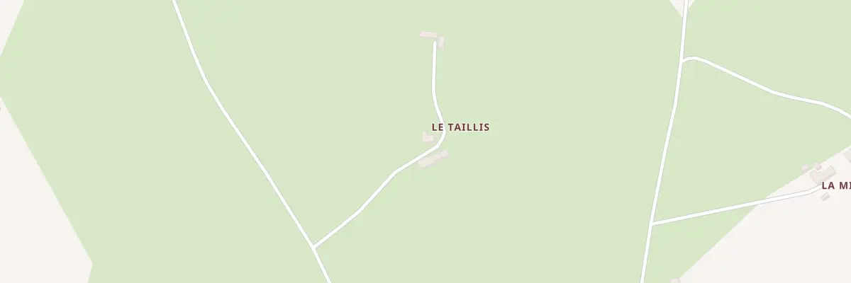 Plan du 1 Le Taillis à Saint-Berthevin-la-Tannière