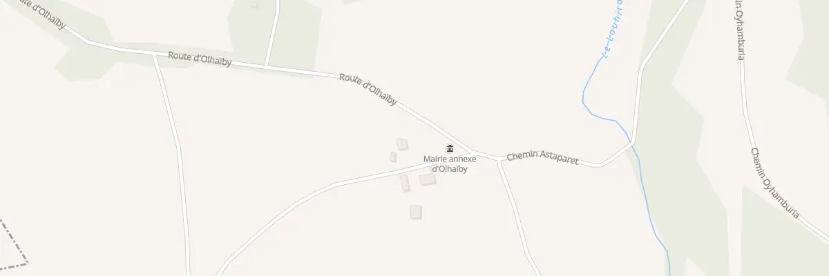 Plan du 7304 Le Chateau à Aroue-Ithorots-Olhaïby
