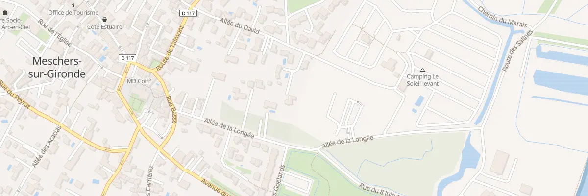 Plan du 26B All du David à Meschers-sur-Gironde