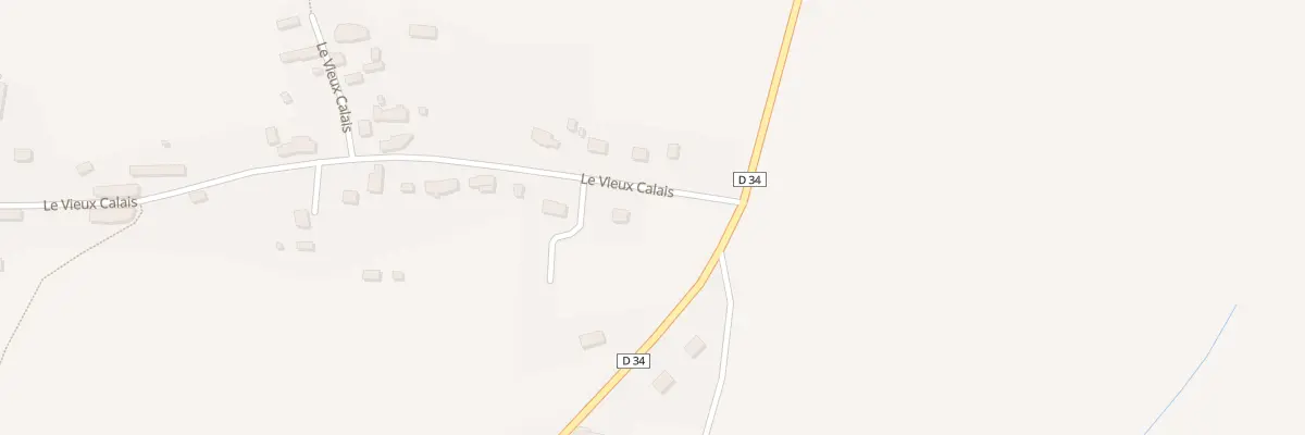 Plan du 1 Le Vieux Calais à Saint-Amand-Villages