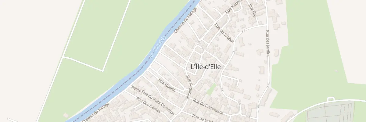 Plan du 15 Rue nationale à L’Île-d’Elle
