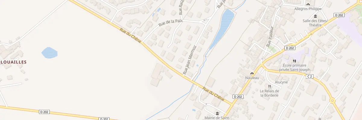 Plan du 1 Rue Jean Mermoz à Saint-Christophe-du-Bois