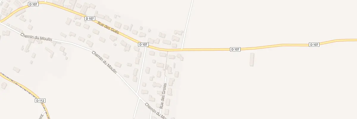 Plan du 32 Rue des Gués à Vérines