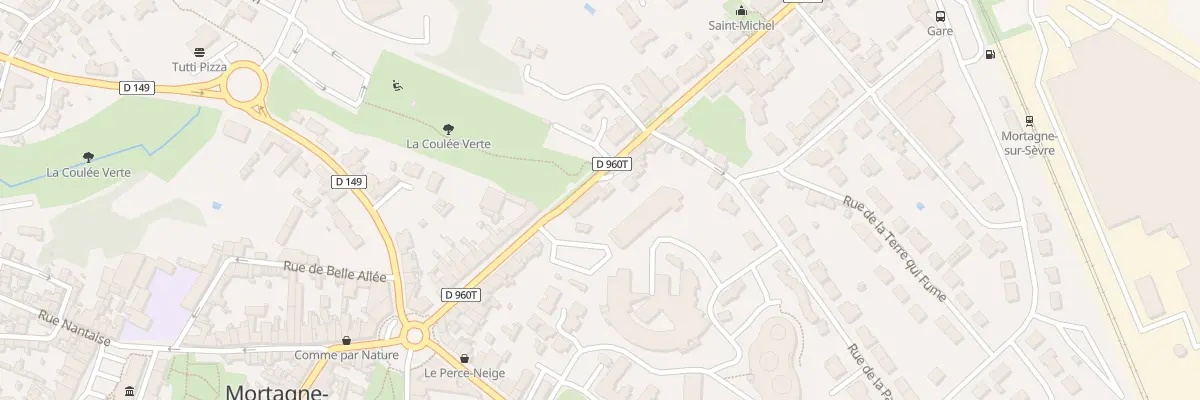 Plan du 23 Rte de Cholet à Mortagne-sur-Sèvre