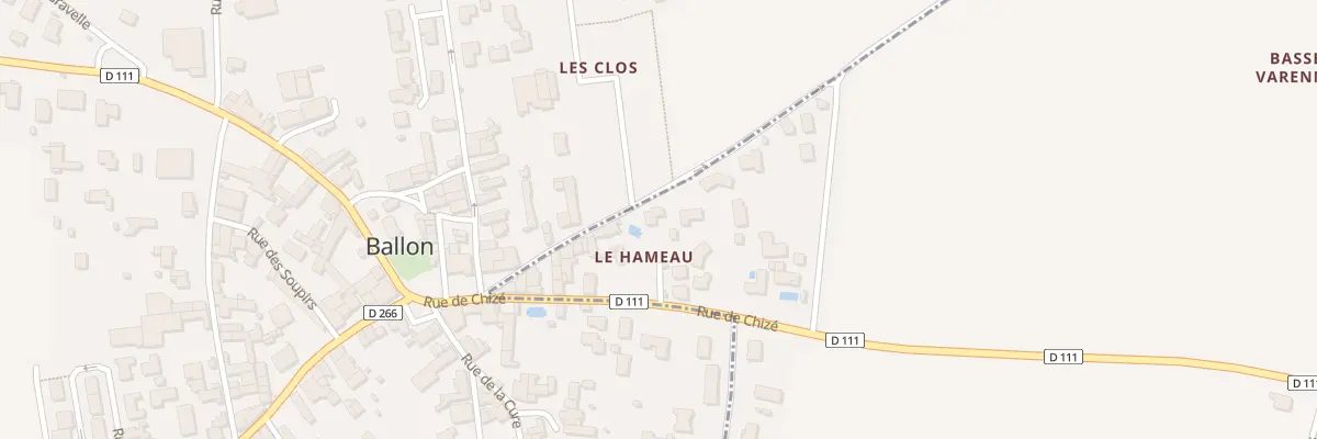 Plan du 12 Rte de la Preuille à Ciré-d’Aunis