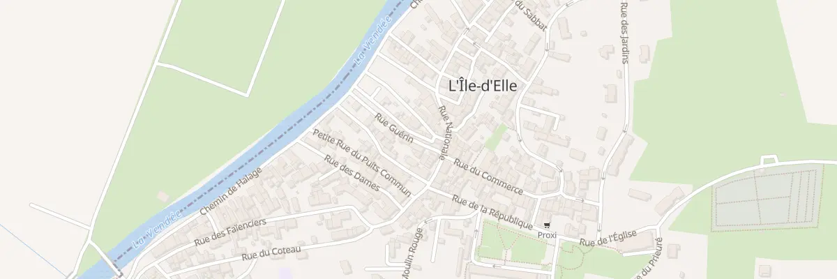 Plan du 5459 Ptr Petite Rue des Torranges à L’Île-d’Elle