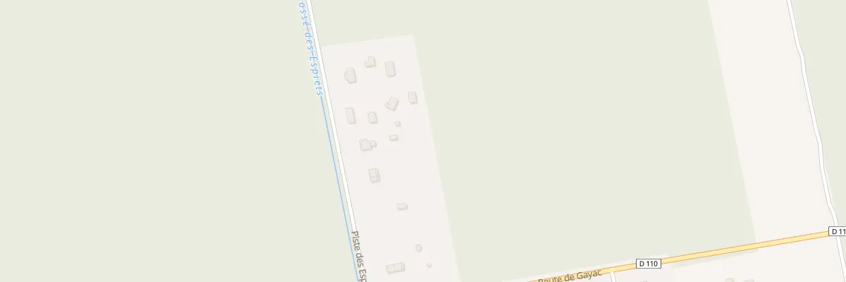 Plan du 6B Pist des Espiets à Lugos