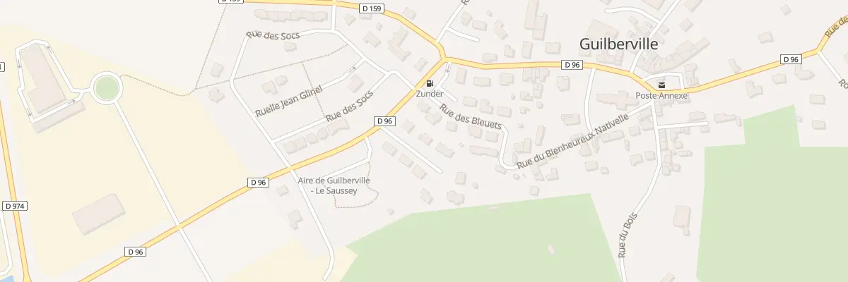 Plan du 2 Rte du Clos de l’Aunelle -Guil à Torigny-les-Villes