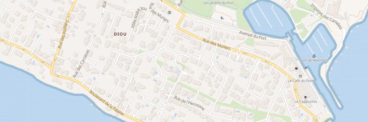 Plan du 11 Rue des Plantes à Meschers-sur-Gironde