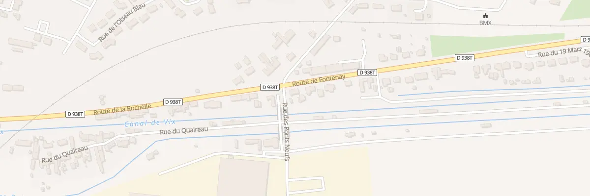 Plan du 2 Rte de Fontenay à L’Île-d’Elle