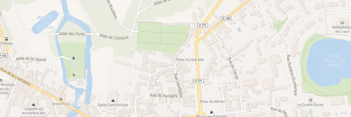 Plan du 23 Rue Lepelletier à Craon