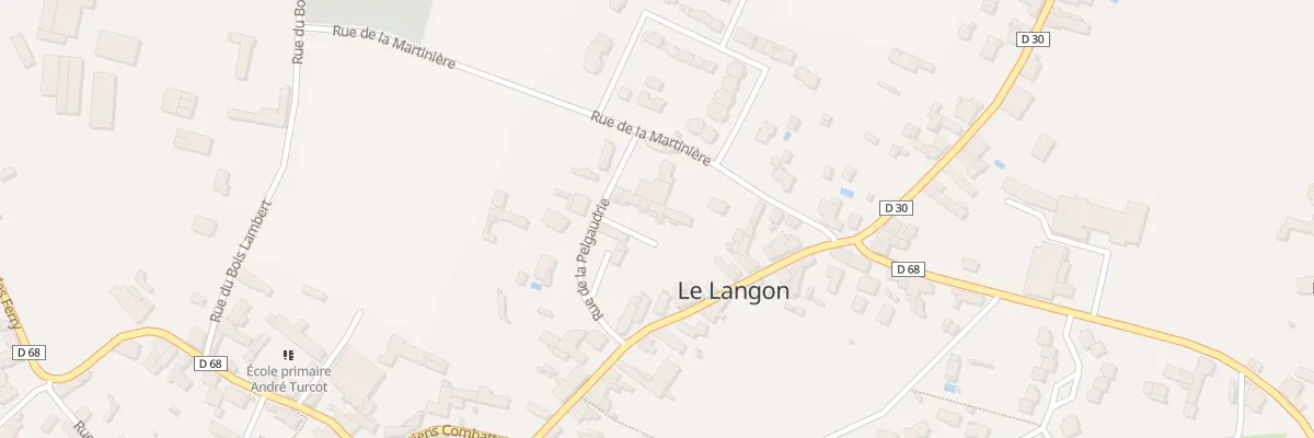 Plan du 10 Rue de la pelgaudrie au Langon