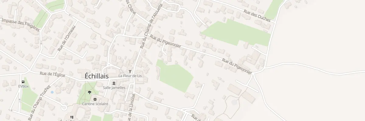 Plan du 18 Rue du Pigeonnier à Échillais