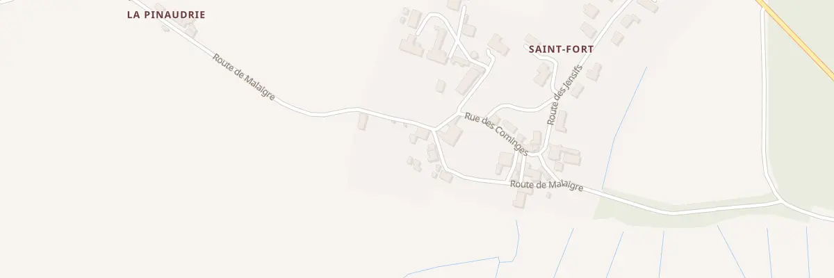 Plan du 2 Rte de Malaigre à Saint-Jean-d’Angle