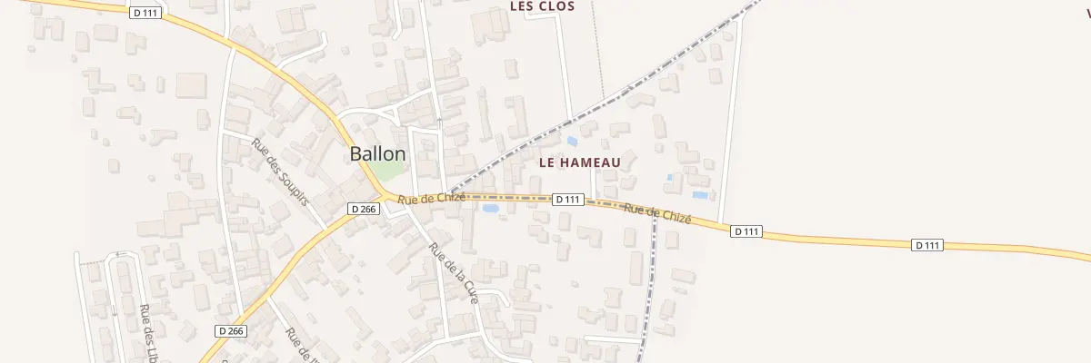 Plan du 12 Rue de Chizé à Ciré-d’Aunis