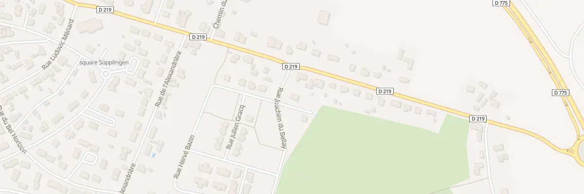 Plan du 1 Rue Émile Joulain à Segré-en-Anjou Bleu