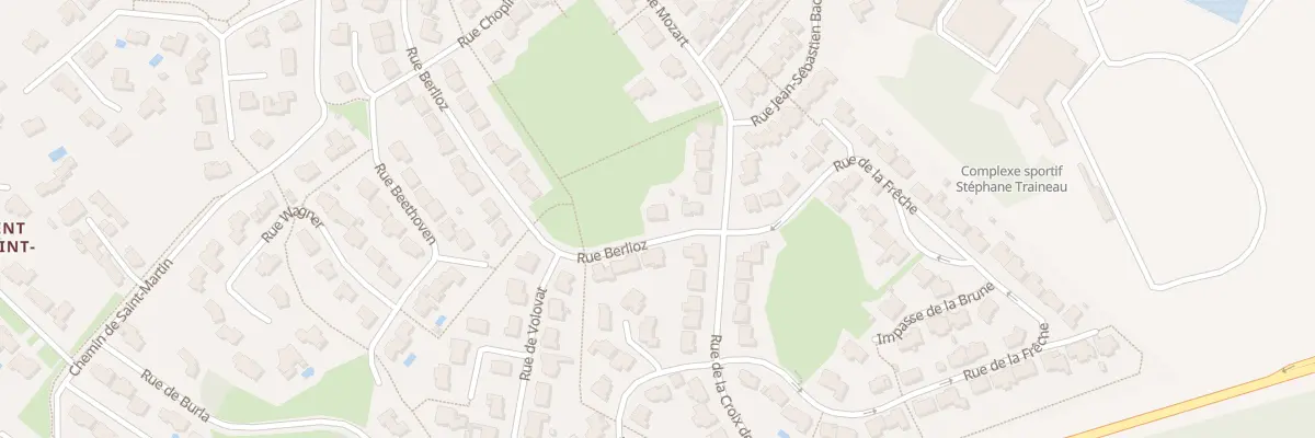 Plan du 32 Rue berlioz à Mortagne-sur-Sèvre