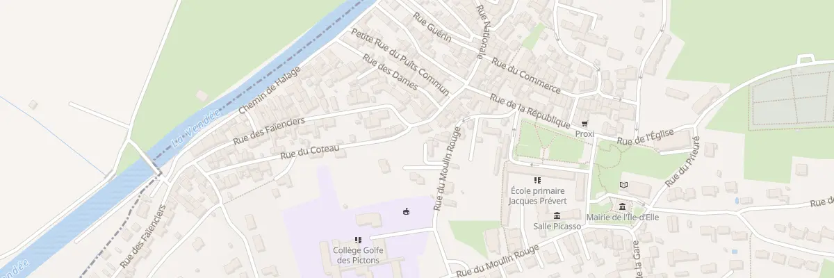 Plan du 7 Rue des faïenciers à L’Île-d’Elle