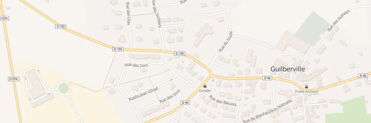 Plan du 9 Rue des Ecoles - Guilberville à Torigny-les-Villes