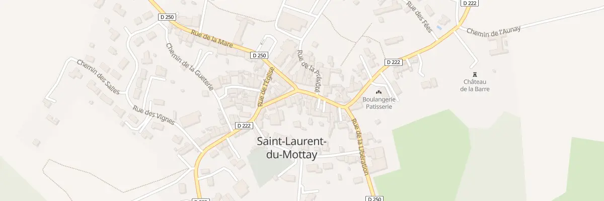Plan du 7 Pl Gen de Gaulle (St Laur Mot à Mauges-sur-Loire