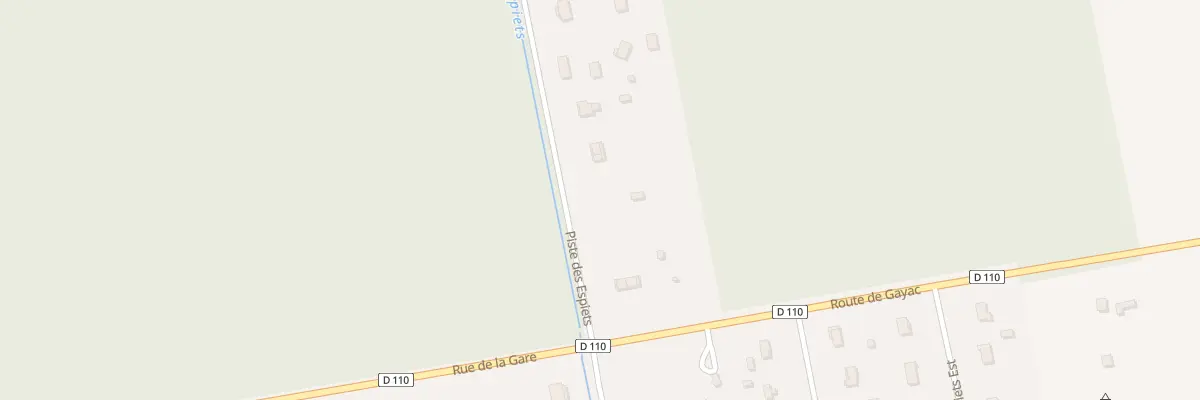 Plan du 6 Pist des Espiets à Lugos
