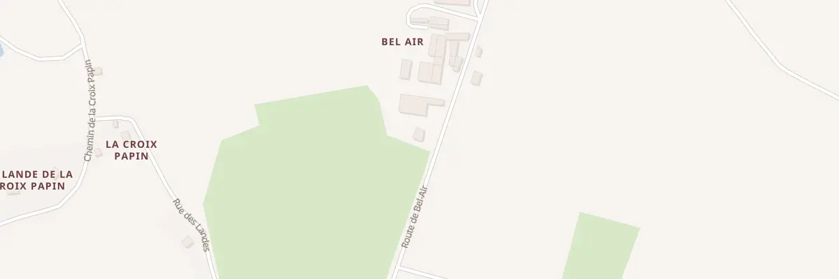 Plan du 301 Rte de Bel Air à Loiron-Ruillé