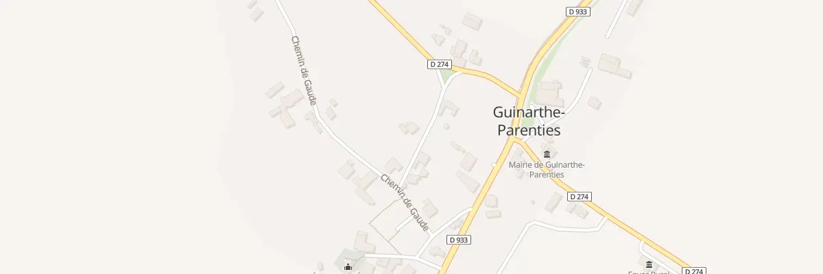 Plan du 5037 Le Village à Guinarthe-Parenties
