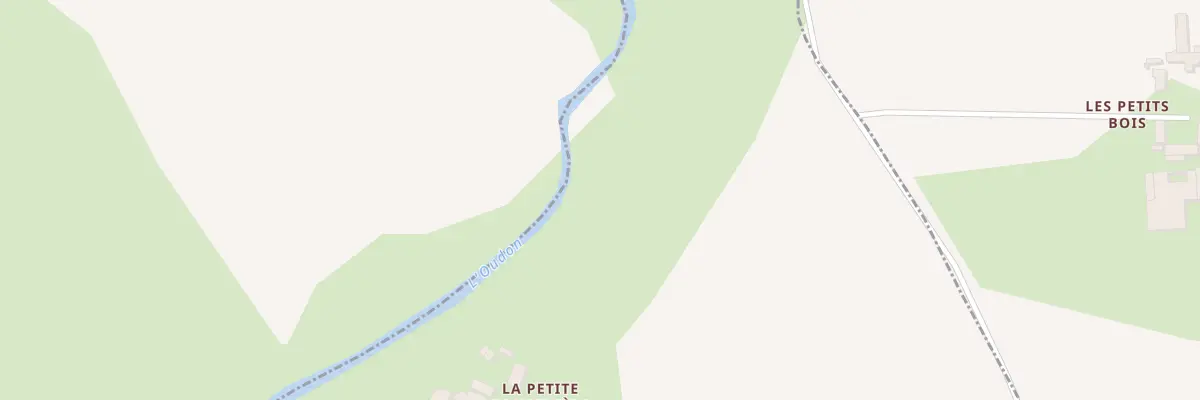 Plan du 406 Che de la Petite Poupinière à Chérancé