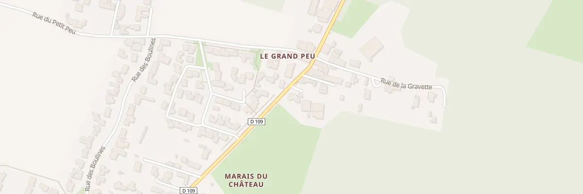 Plan du 22 Rte de la Mer à Angliers