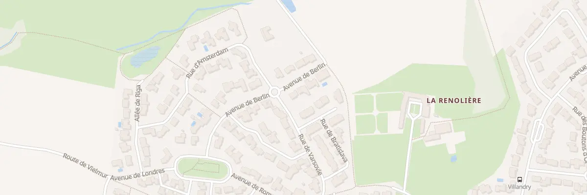 Plan du 3 Av de Berlin à La Séguinière