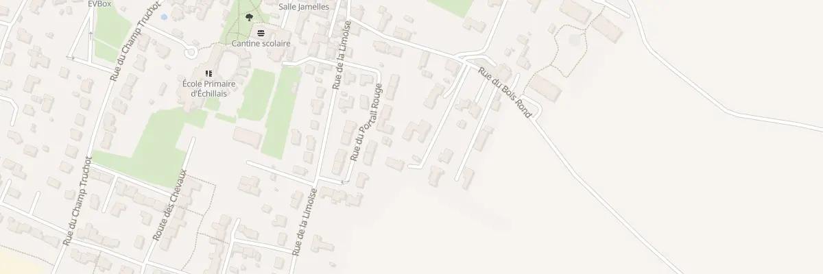 Plan du 10T Rue du Bois Rond à Échillais