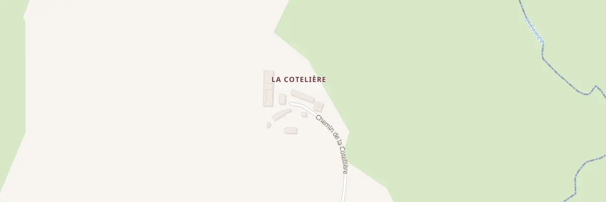 Plan du 394 Che de la Cotellière à Larchamp