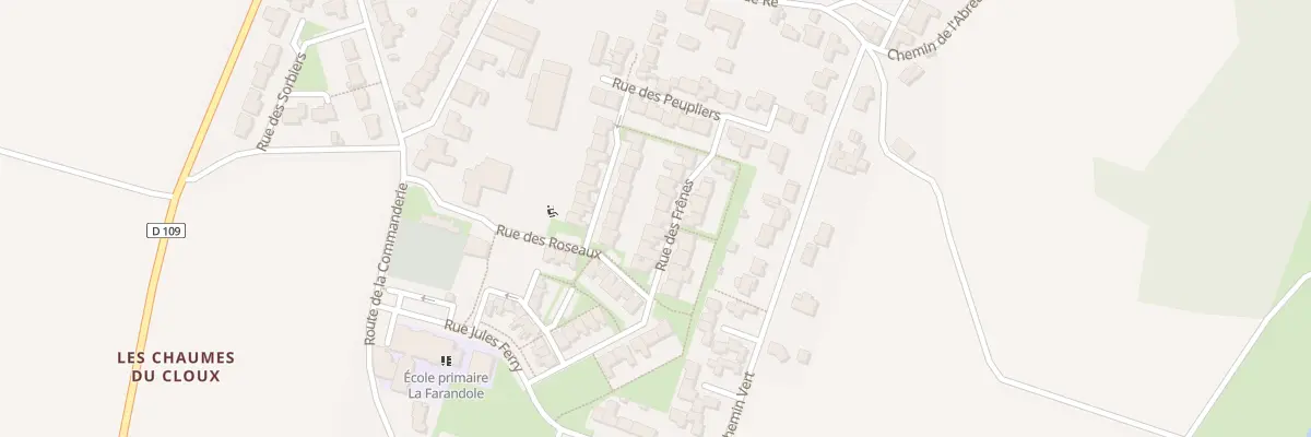 Plan du 7 Rue des Frênes à Angliers