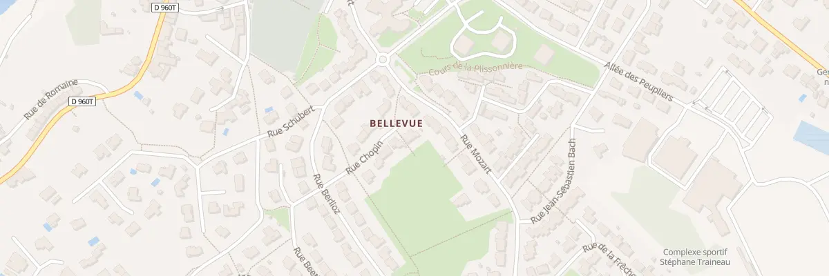 Plan du 9 Rue chopin à Mortagne-sur-Sèvre