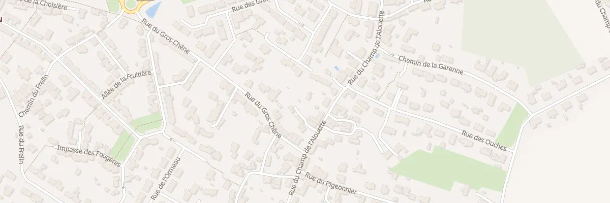 Plan du 21B Rue du Champ de l’Alouette à Échillais