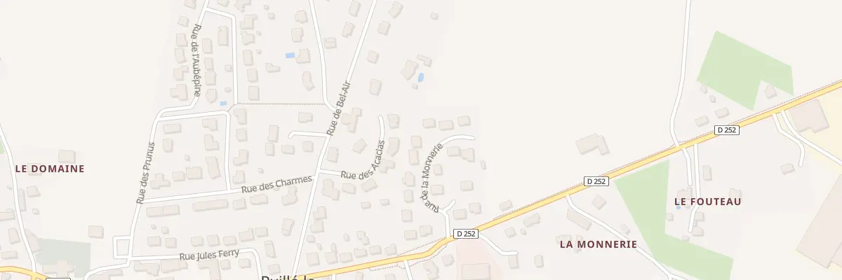 Plan du 7 Rue de la Monnerie à Loiron-Ruillé