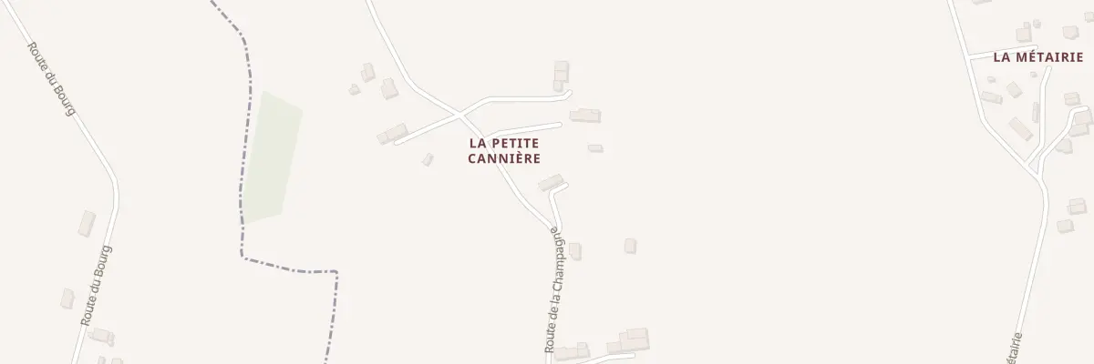 Plan du 6566 La Petite Canniere à Campagnolles
