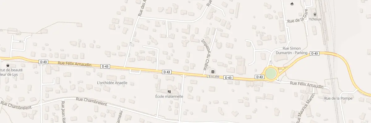 Plan du 73 Rue Félix Arnaudin à Ychoux