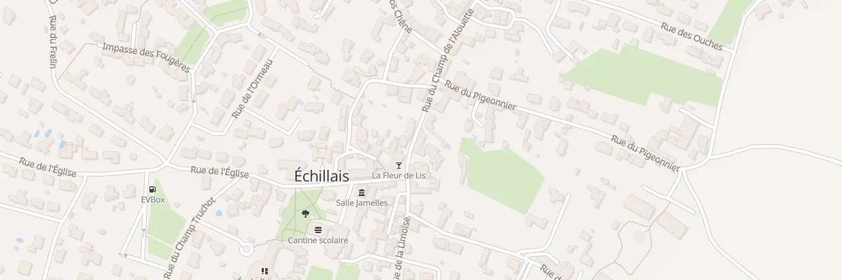 Plan du 10 Rue du Champ de l’Alouette à Échillais