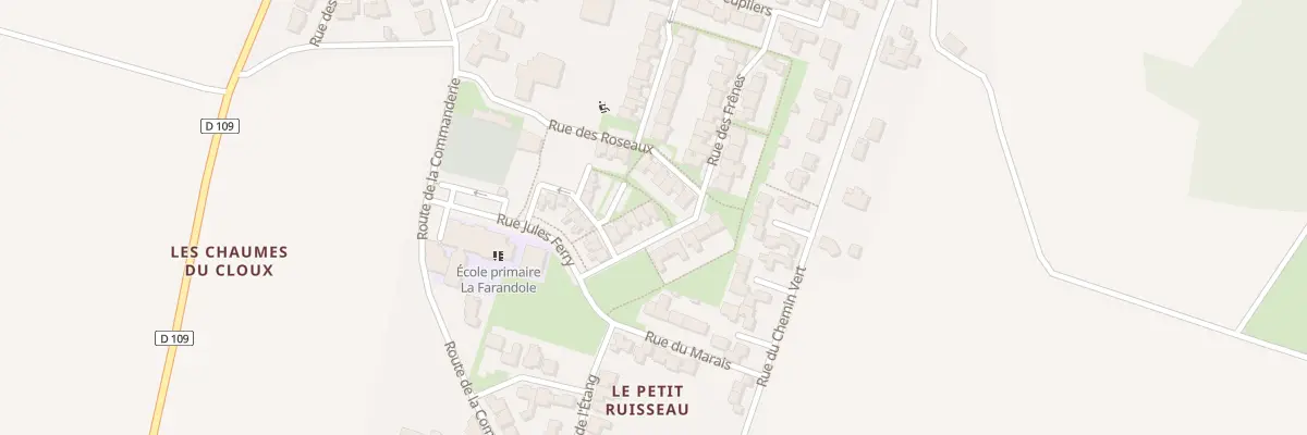 Plan du 5 Rue des Bateliers à Angliers