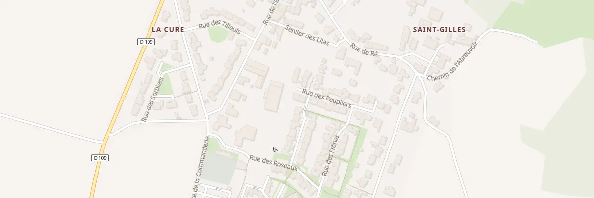 Plan du 2 Rue des Peupliers à Angliers